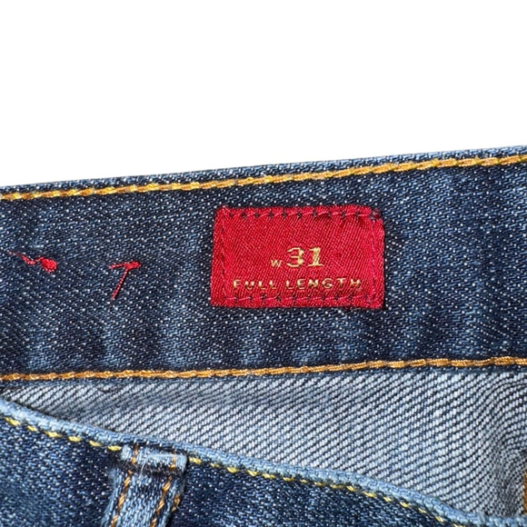 Express X2 Denim Flare Jeans Blue Size 26 - Picture 5 of 9